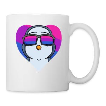 Bisexuell Pinguin Geschenk - Tasse - Weiß - Rechts
