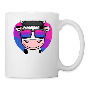 Bisexuell Kuh Geschenk - Tasse - Weiß - Rechts