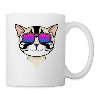 Cadeau bisexuel american shorthair cat - Mug blanc - blanc - Droite