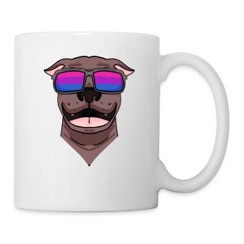 Bisexuell Pit Bull Terrier Hund Geschenk - Tasse - Weiß - Rechts