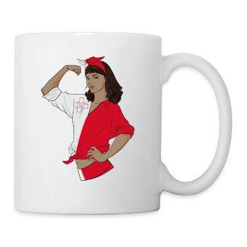 Fille maltaise incassable I Héritage maltais I - Mug blanc - blanc - Droite