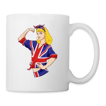 Deutsch Girl Unbreakable I Heritage United - Mug blanc - blanc - Droite