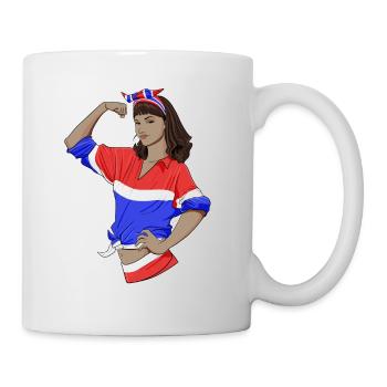 Fille thaïlandaise incassable I Héritage thaïlandais I Thaïlande - Mug blanc - blanc - Droite