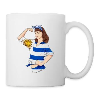 Uruguay Girl Unbreakable I Uruguay Héritage I - Mug blanc - blanc - Droite