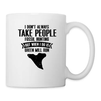 Conception de l’archéologie fossile Fossiles Chasseurs de fossiles - Mug blanc - blanc - Droite
