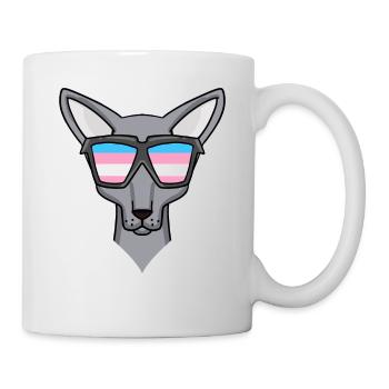 Transgender Transsexuell Sphynx Katze Geschenk - Tasse - Weiß - Rechts