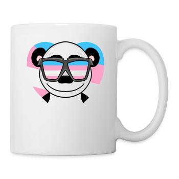 Transgender Transsexuell Panda Geschenk - Tasse - Weiß - Rechts