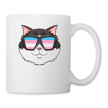 Transgenre Transsexuel Ragdoll Cat Gift - Mug blanc - blanc - Droite