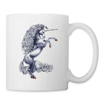 Mythisches magisches Einhorn - Tasse - Weiß - Rechts