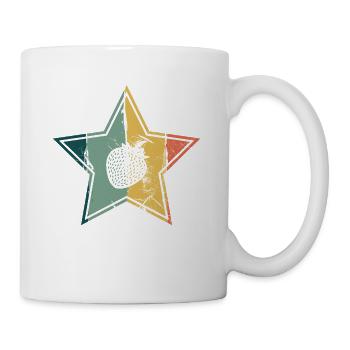 Strawberry Fruit Lover Retro Healthy Gift idea - Tasse - Weiß - Rechts