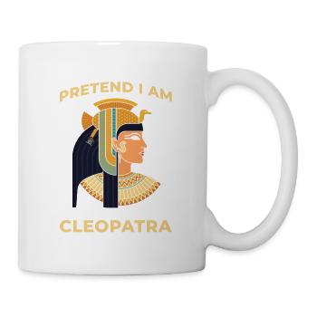 Pretend I Am An Egyptian Fan For All - Mug - white - Right