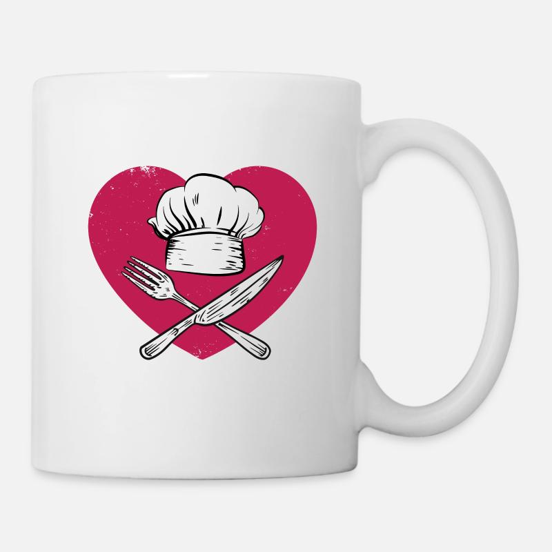 Chef Chef Chef's hat Gastronomy Kitchen - Mug - white