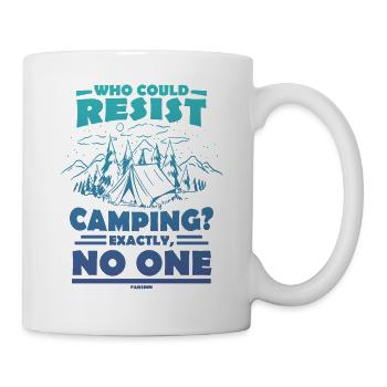 Camping Camping Holiday Tent Gift - Mug - white - Right