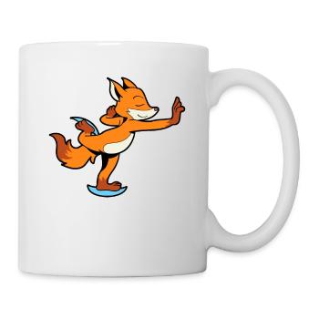 Fuchs skates - figure skating - Mug - white - Right