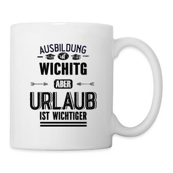 Lustiges Sprüche Design Humorvoll Cooler Spruch - Tasse - Weiß - Rechts