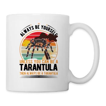 Tarantel Geschenk Tarantula - Tasse - Weiß - Rechts