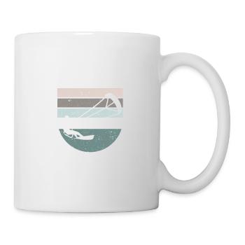 Kiteboarder Ich werde nicht alt, ich werde eine - Tasse - Weiß - Rechts