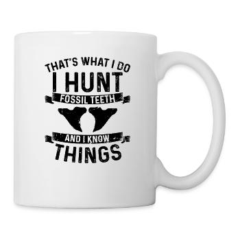 Paleontologist Designs Fossil Hunter Student - Mug - white - Right