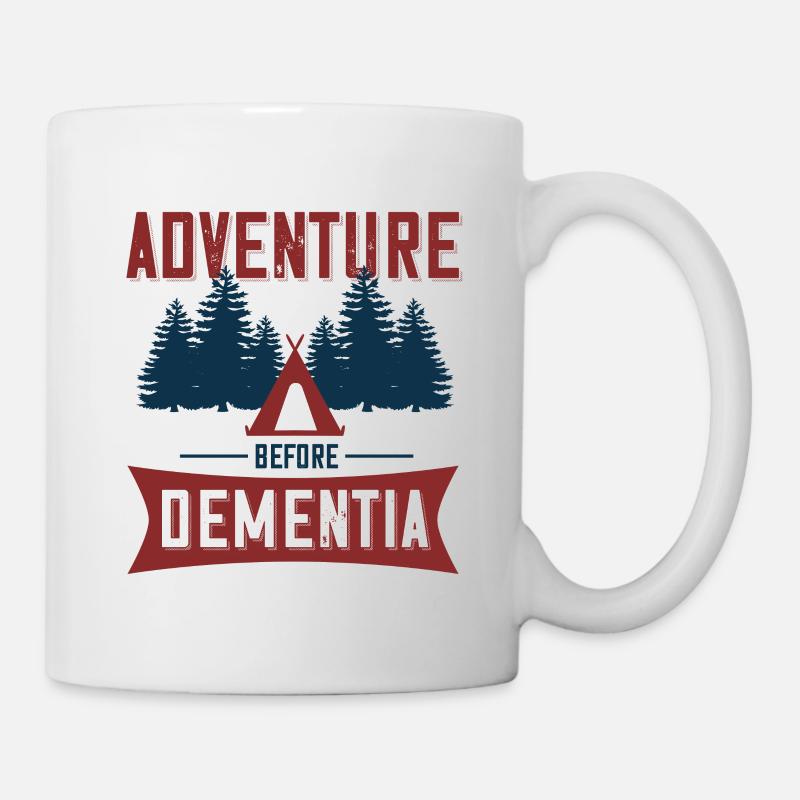 Abenteuer vor Demenz - Tasse - Weiß