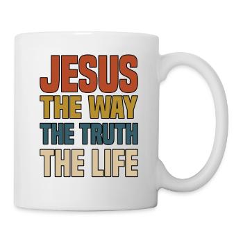 Jesus The Way The Truth The Life - Mug - white - Right