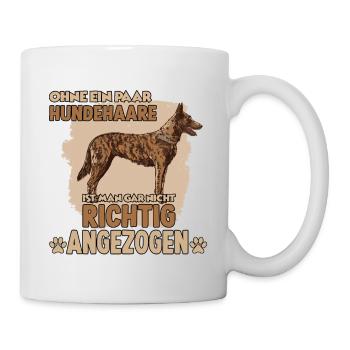 Lustiges Malinois Motiv Belgischer Schäferhund - Tasse - Weiß - Rechts