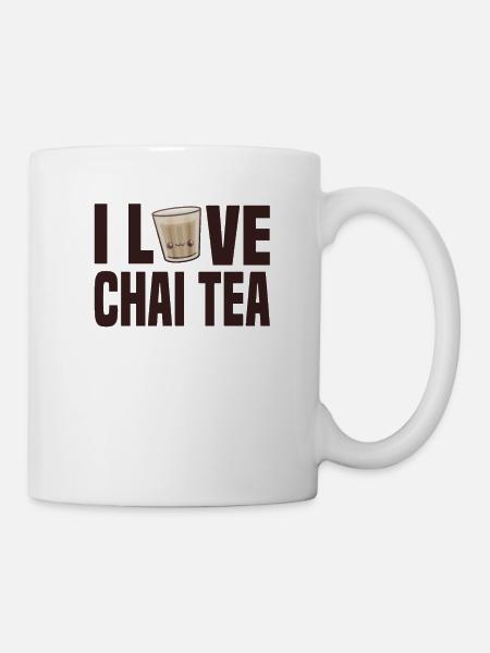Chai-tee-latte - Tasse - Weiß