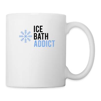 Eisbaden Gesundes Kaltes Eisschwimmen Kaltes - Tasse - Weiß - Rechts