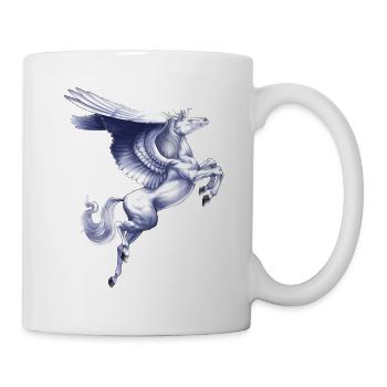 Greek Mythical Creature Pegasus - Mug - white - Right