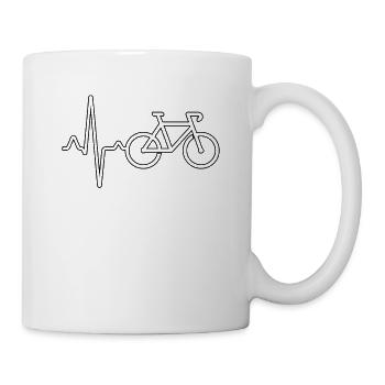 Bicycle Heartbeat - Mug - white - Right