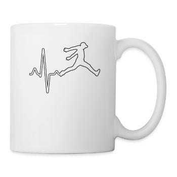 Parkour Heartbeat - Mug - white - Right