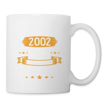 Janvier 2002 21 Ans Anniversaire Vintage Cadeau - Mug blanc - blanc - Droite
