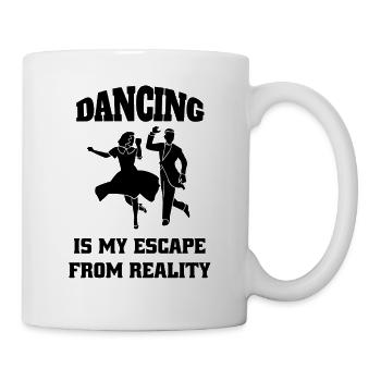 Dancing Sport Gift Dance Sport Hobby Dancer - Mug - white - Right