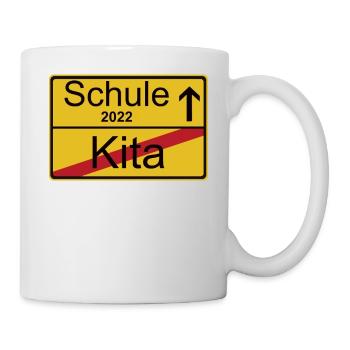 Sortie de Kita Retour à l’école 2022 - Mug blanc - blanc - Droite
