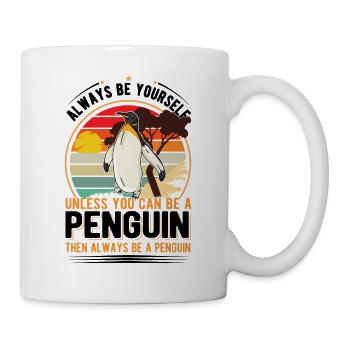 Pingouin Cadeau Pingouin - Mug blanc - blanc - Droite