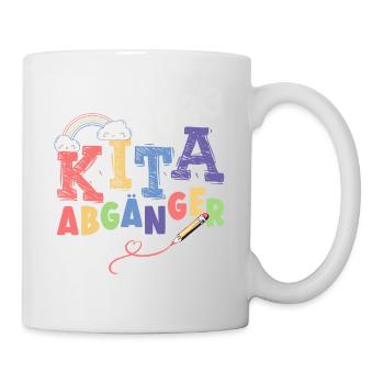 Kita Abgänger 2023 Kindergarten Geschenk - Tasse - Weiß - Rechts