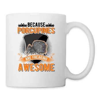 Porcupine Gift Porcupine - Mug - white - Right