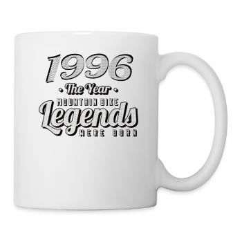 VTT-Mountainbiker 1996 Naissance Anniversaire VTT - Mug blanc - blanc - Droite