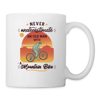 VTT VTT VTT Accessoires de vélo VTT - Mug blanc - blanc - Droite