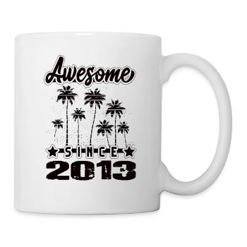 Awesome Since 2013 - Mug - white - Right