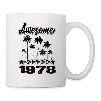 Awesome Since 1978 - Mug - white - Right