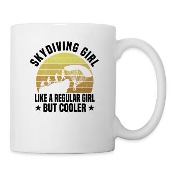 Parachutistes parachutistes - Mug blanc - blanc - Droite