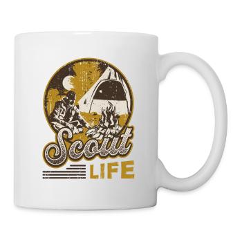 Scout Life Scout Camping Outdoor Scout - Mug - white - Right