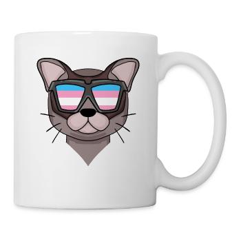 Transgenre Transsexuel Birmanie Chat Cadeau - Mug blanc - blanc - Droite