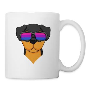 Bisexual Rottweiler Dog Gift - Mug - white - Right