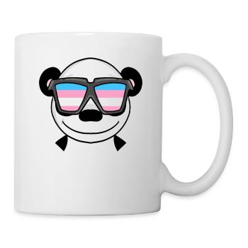 Transgender Transsexuell Panda Geschenk - Tasse - Weiß - Rechts