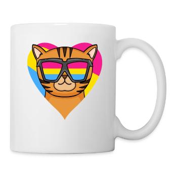 Pansexuell Bengalkatze Katze Geschenk - Tasse - Weiß - Rechts