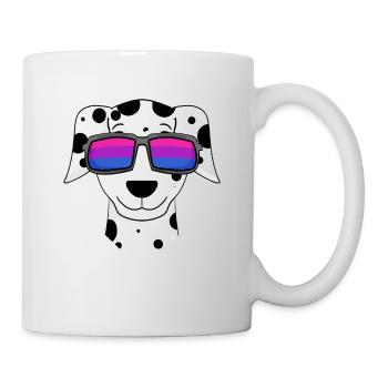 Bisexual Dalmatian Dog Gift - Mug - white - Right