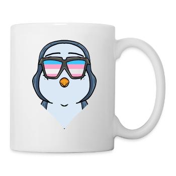 Transgender Transsexuell Pinguin Geschenk - Tasse - Weiß - Rechts
