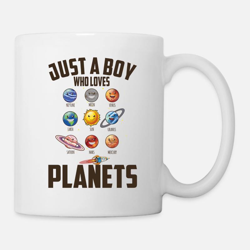 Sonnen Planeten Planetensystem Weltall Kosmos - Tasse - Weiß