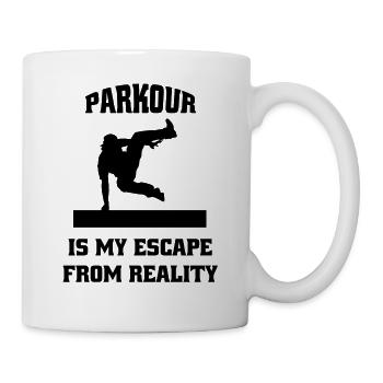 Parkour Runner Extreme Sports Parkour Runner Cadeau - Mug blanc - blanc - Droite